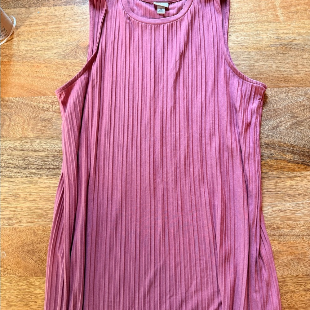 A New Day Dusty Pink Ribbed dress